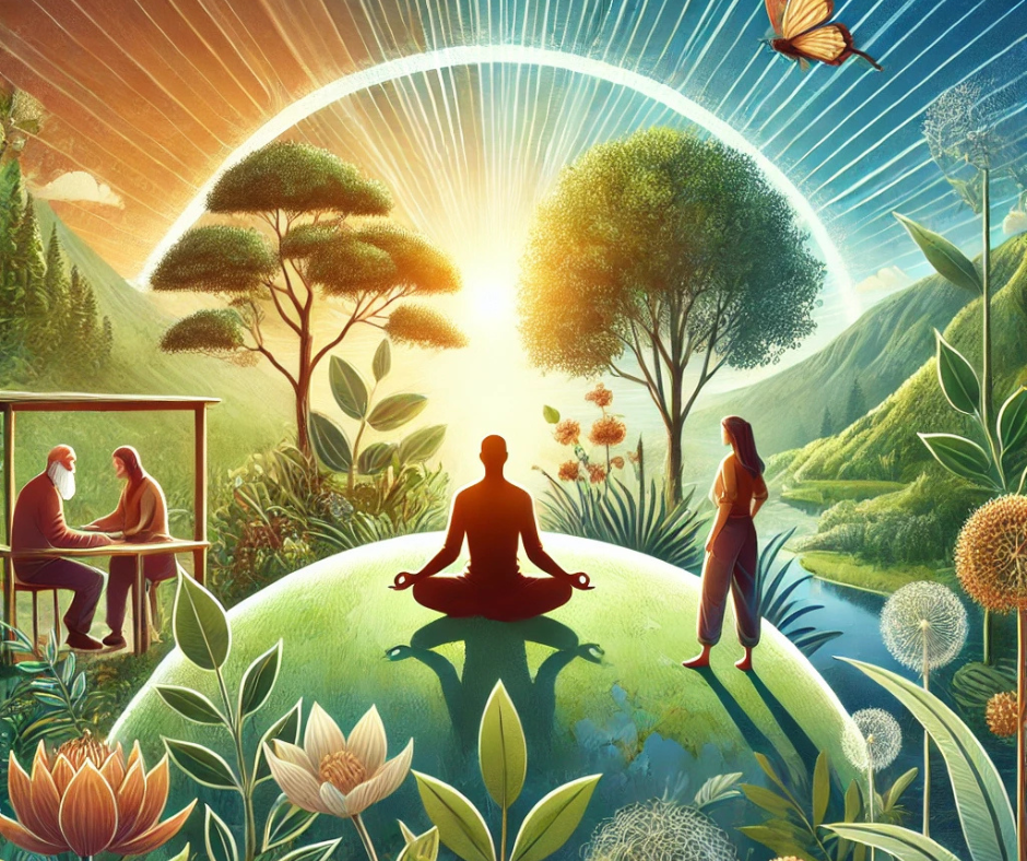 Vignette représentant la permaculture humaine